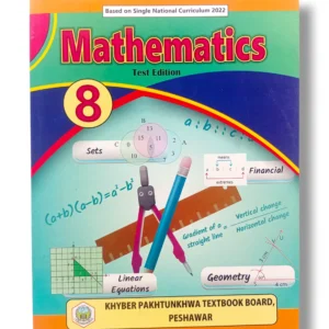 KPK Maths 8 Front Cover – Grade 8 Mathematics Textbook by KPK Board