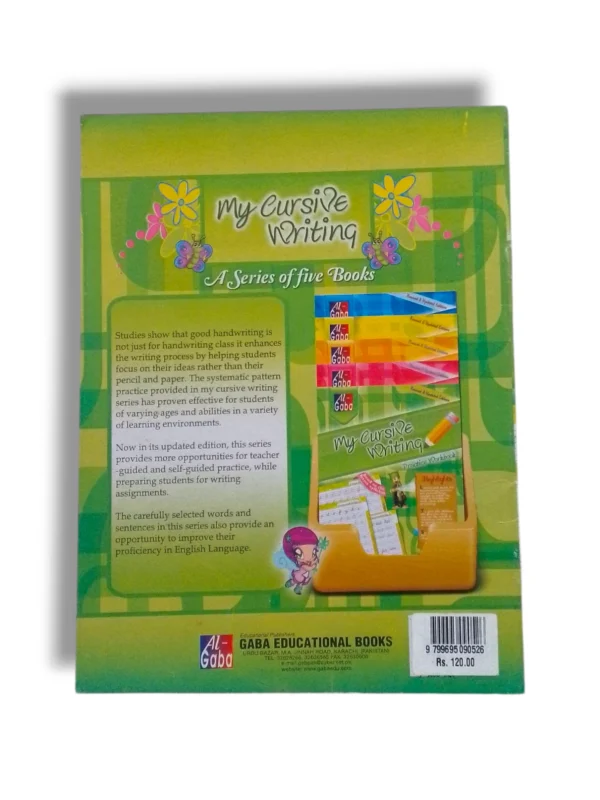 GABA My Cursive Writing 2 inside pages handwriting practice