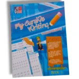 Inside pages of GABA My Cursive Writing 1 showing cursive letter tracing practice