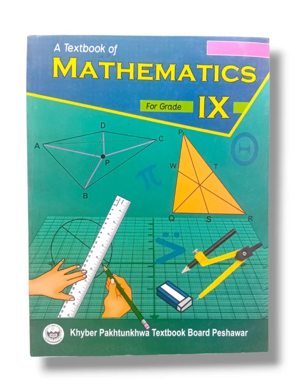 KPK Maths 9 Front Cover – Grade 9 Mathematics Textbook by KPK Board