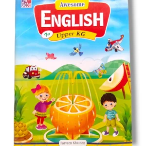 Gaba Awesome English Upper KG workbook cover