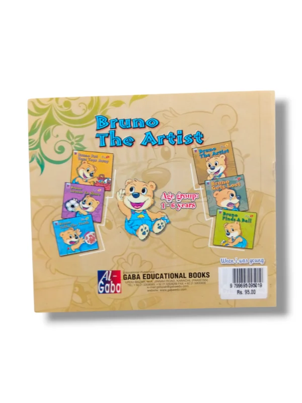 Illustrated pages of Gaba Bruno The Artist 4