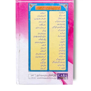 Inside Pages of Gaba Fazayel e Sadqat