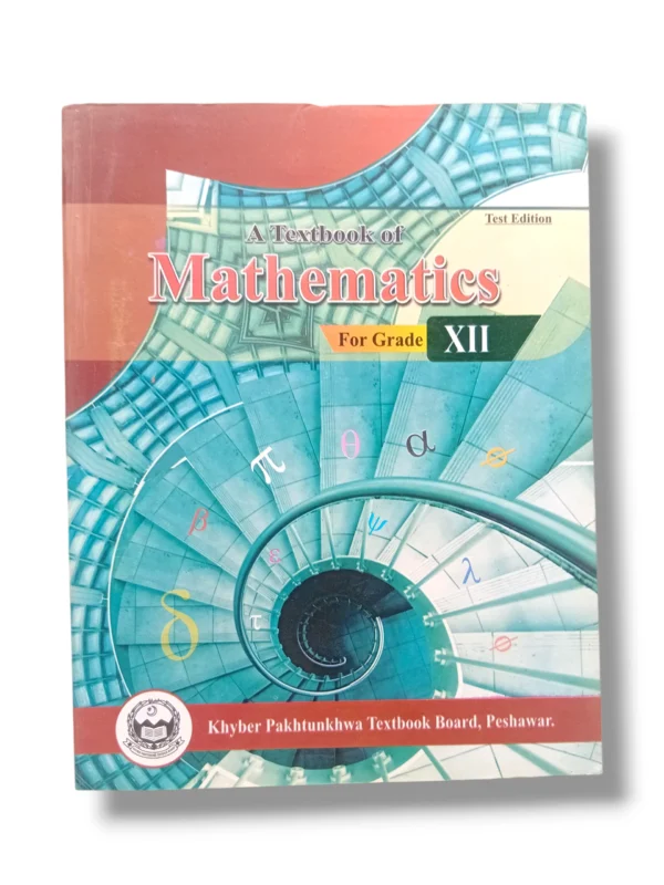 KPK Maths 12 Front Cover – Grade 12 Mathematics Textbook by KPK Board