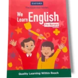 Cover of Oxford We Learn English Pre-Nursery workbook