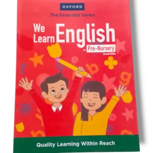 Cover of Oxford We Learn English Pre-Nursery workbook