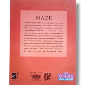 Inside pages of NCE New Maze Phonics Copy Series Kindergarten