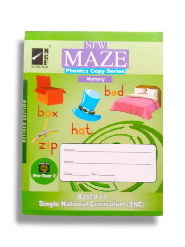 NCE New Maze Phonics Copy Series Nursery front cover