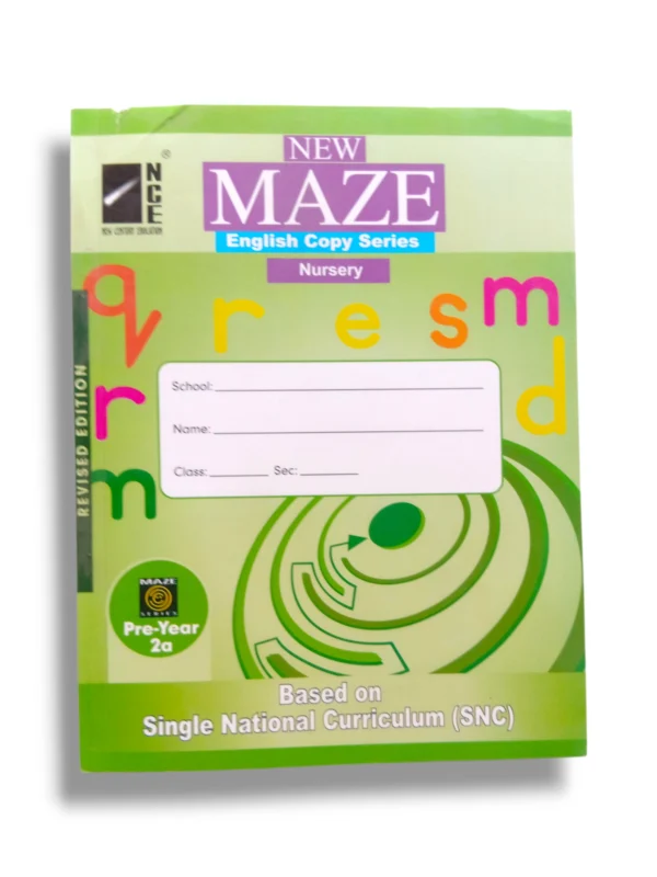NCE New Maze English Copy Series Nursery Book Cover