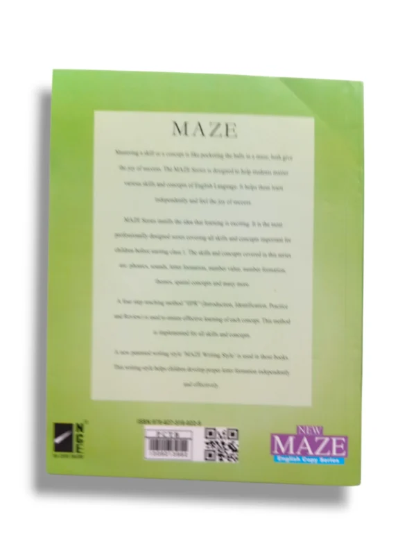 Inside Pages of NCE New Maze English Copy Series Nursery