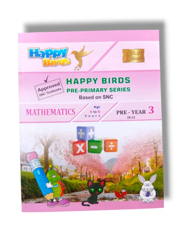 NCE Happy Bird Gold Edition Maths Pre Year 3 Book Cover