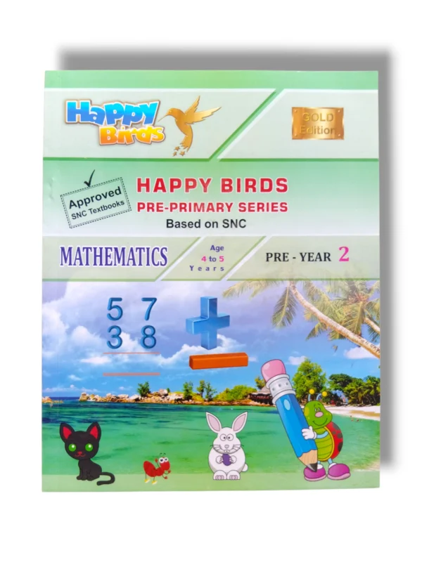 NCE Happy Bird Gold Edition Maths Pre Year 2 Book Cover