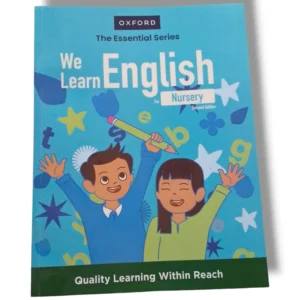Cover of Oxford We Learn English Nursery workbook