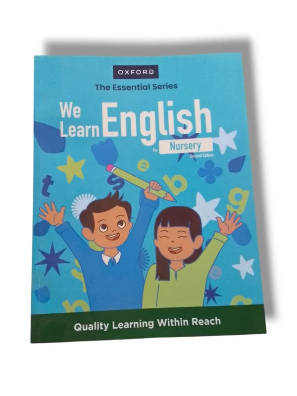 Cover of Oxford We Learn English Nursery workbook