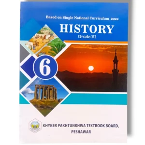 KPK History 6 (EM) textbook cover for Class 6 English Medium