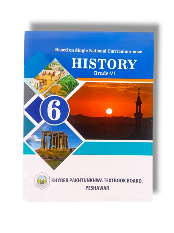 KPK History 6 (EM) textbook cover for Class 6 English Medium