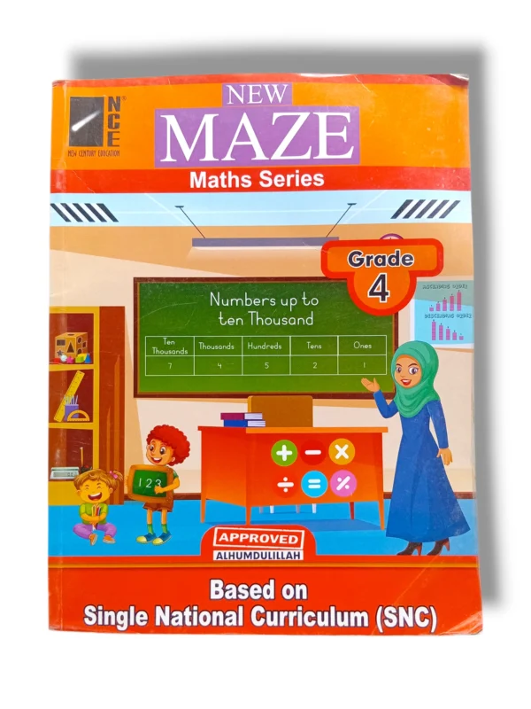 NCE New Maze Maths Series 4 Book Cover