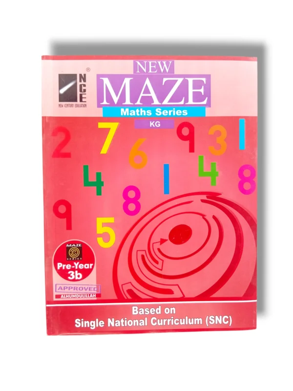 NCE Maze Maths Series Kindergarten Book for Early Learners