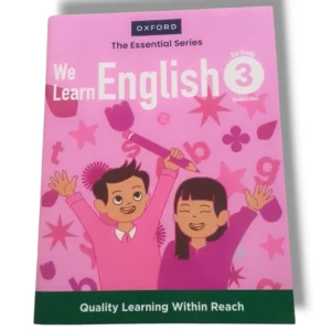Cover of Oxford We Learn English 3 workbook