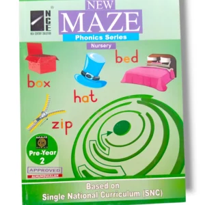 NCE Maze Phonics Series Nursery book cover for preschool kids