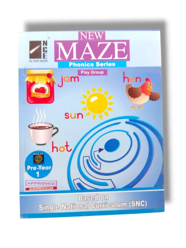 NCE Maze Phonics Series Playgroup Book Cover