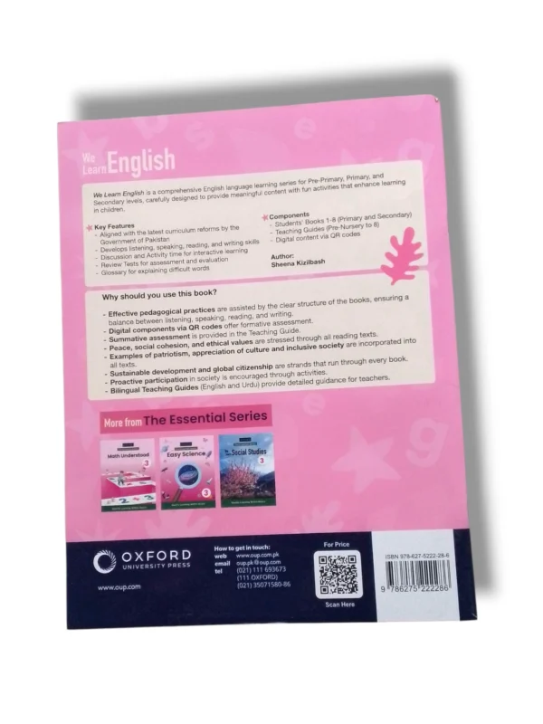 Sample activity pages from Oxford We Learn English 3