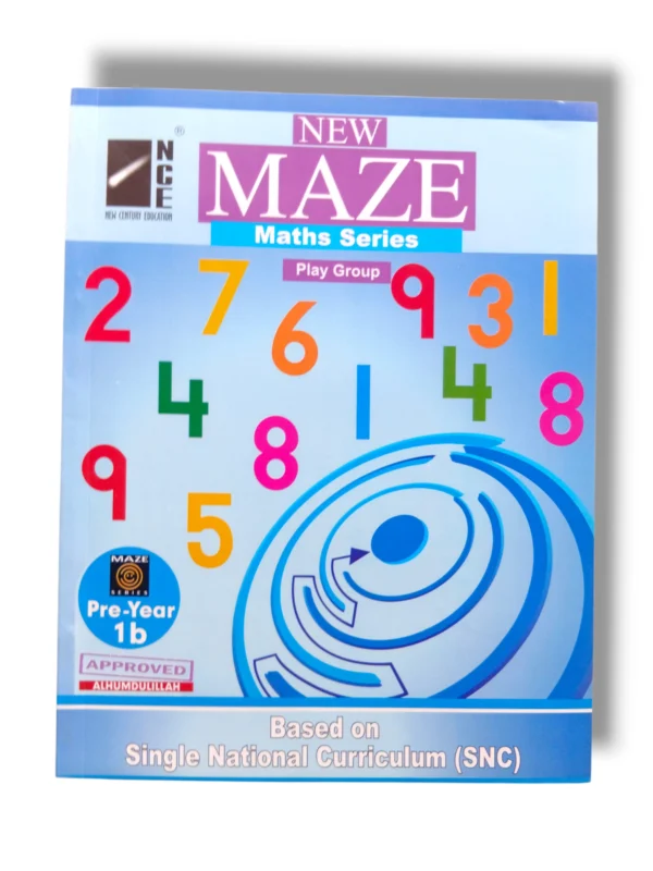 NCE Maze Maths Series Playgroup Book Cover