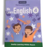 Cover of Oxford We Learn English 4 workbook