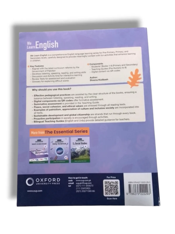 Sample activity pages from Oxford We Learn English 4