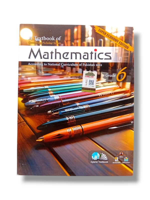 Cantab Super Economy Mathematics 6 workbook front cover