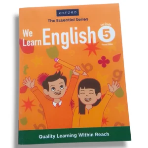 Cover of Oxford We Learn English 5 workbook