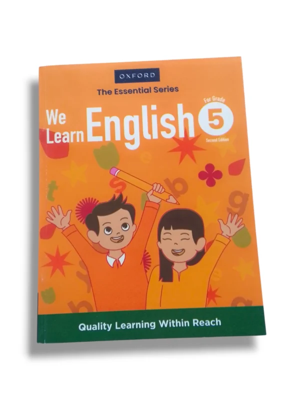 Cover of Oxford We Learn English 5 workbook