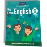 Cover of Oxford We Learn English 6 workbook