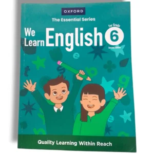 Cover of Oxford We Learn English 6 workbook