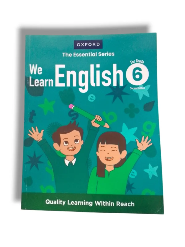 Cover of Oxford We Learn English 6 workbook
