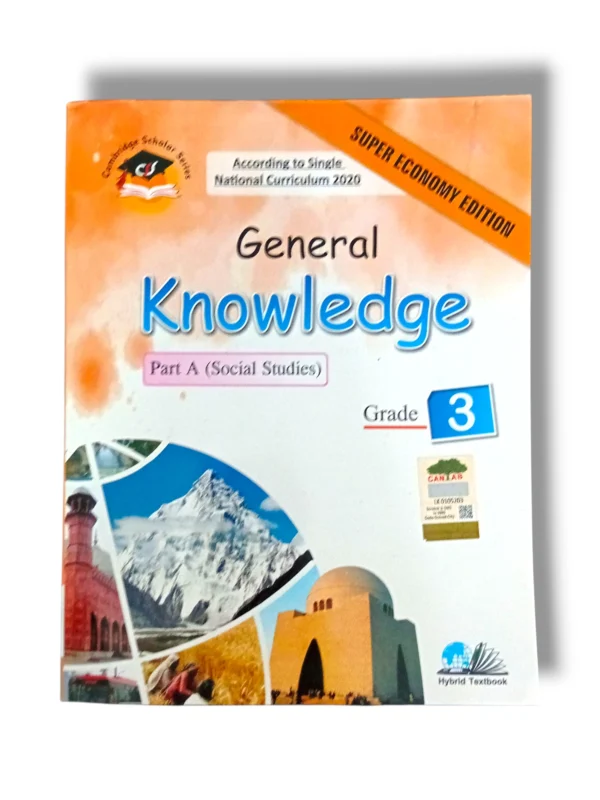 Cantab Super Economy GK Part A Social Studies 3 book cover