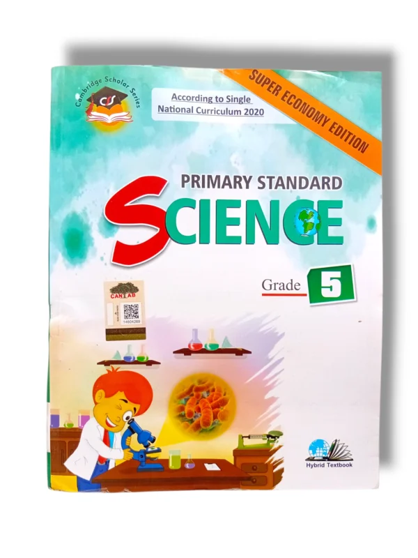Cantab Super Economy Science 5 front cover – Primary science learning book