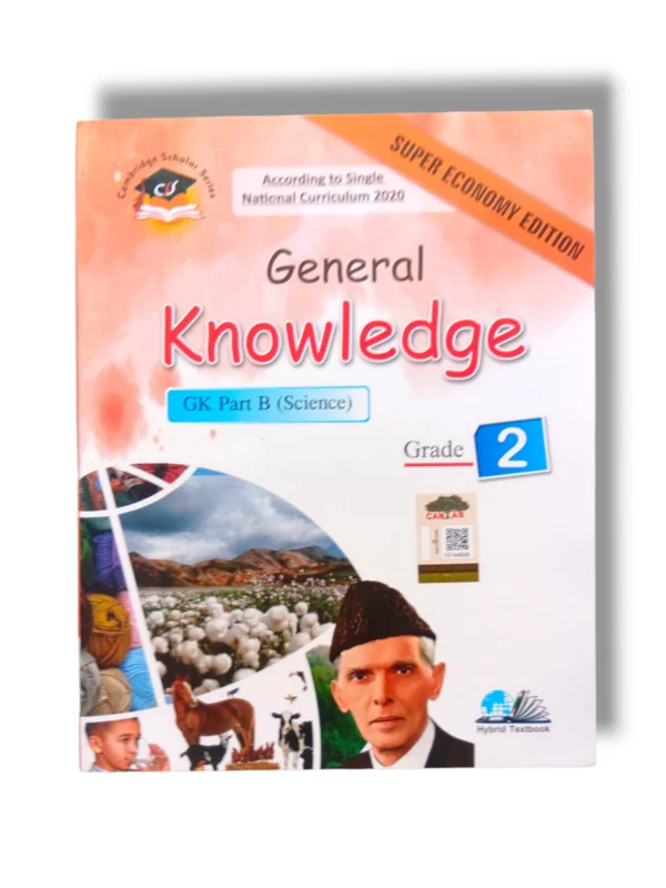 Cantab Super Economy GK Part B Science 2 front cover – Beginner science book