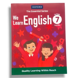 Oxford We Learn English 7 interactive cover page