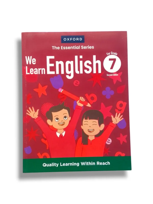 Oxford We Learn English 7 interactive cover page