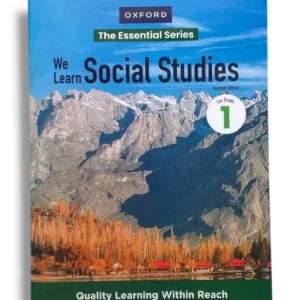 Oxford We Learn Social Studies 1 textbook cover