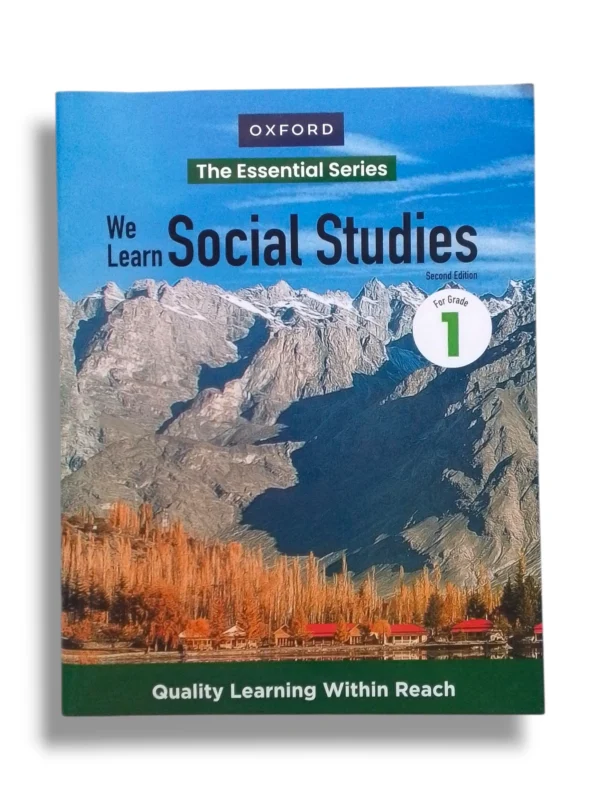 Oxford We Learn Social Studies 1 textbook cover