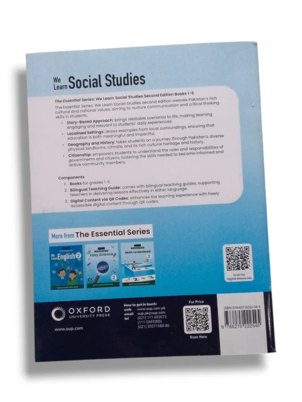 Oxford Social Studies 2 – Inside Pages Sample pages of Oxford We Learn Social Studies 2 with activities and illustrations
