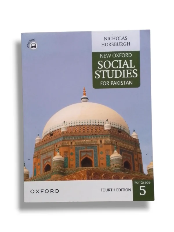 Cover of Oxford Social Studies for Pakistan 5 textbook