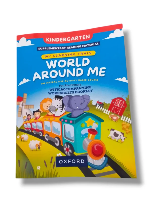 Oxford World Around Me KG Workbook Cover