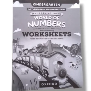 Oxford World of Number KG Worksheet Cover