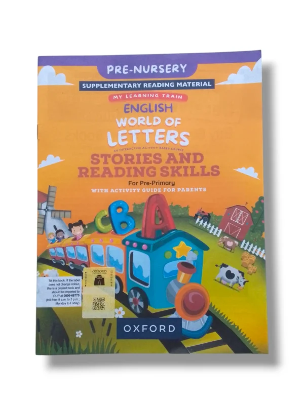 Oxford World of Letters Pre-Nursery Workbook Cover