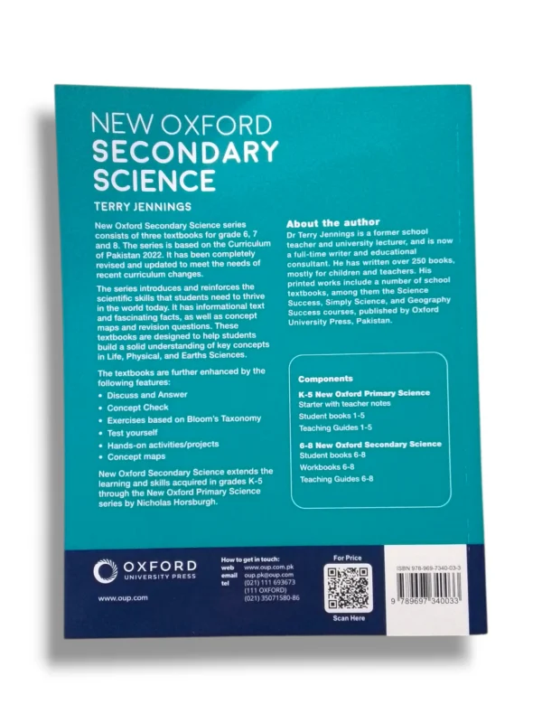 Inside Pages of Oxford Secondary Science 6 Book