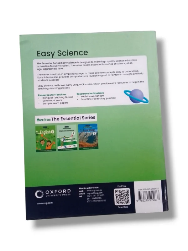 Inside Pages of Oxford Easy Science 1