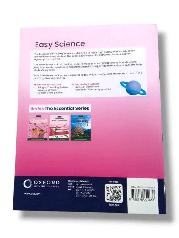 Inside Pages of Oxford Easy Science 3